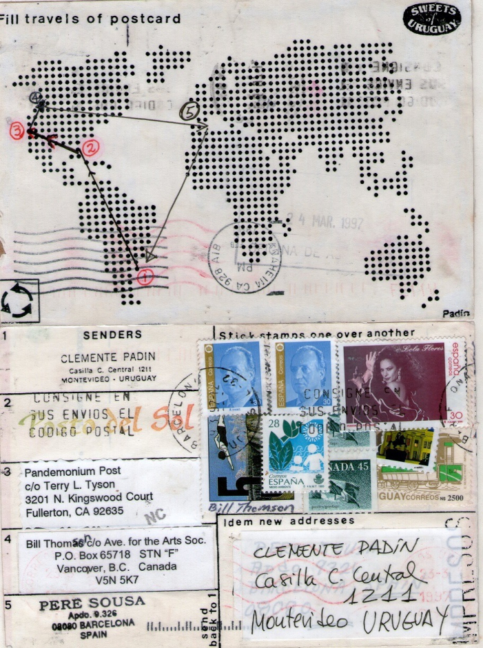 gallery/clemente padin - around the world 32 ground - january 2020